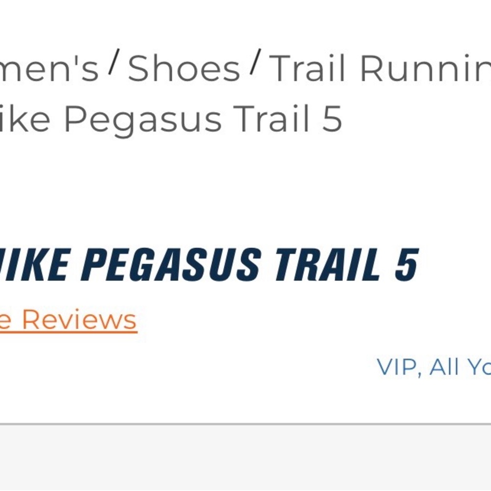 Nike ReactX Pegasus Trail 5 Running Shoes - White with Green & Navy Accents - Picture 6 of 7
